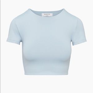 Aritzia Babaton Contour Crew Crop Tee